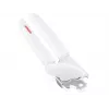 Deschizător de conserve LEIFHEIT Exact manual din oțel inoxidabil cu deschizător de sticle alb/verde