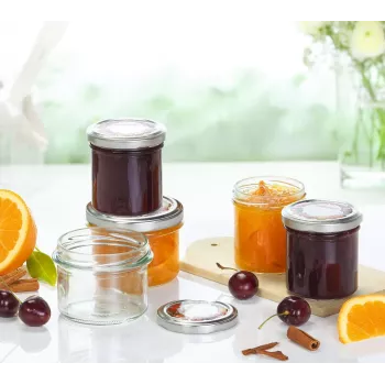 LEIFHEIT Inele de cauciuc pentru borcane 10 buc. Ø8,2 cm pentru borcane cu margine rotundă Ø7,5 cm