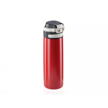 Cană termos LEIFHEIT Thermo Mug Flip 600ml roșie
