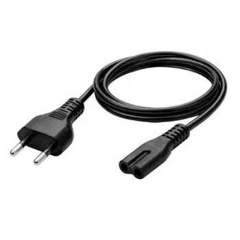MediaRange MRCS346 Cablu de alimentare IEC 1,5m Ștecher euro la C7 Figure-8 negru