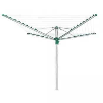 Uscător rotativ de rufe LEIFHEIT Linomatic 400 Easy 40 m, aluminiu, argintiu/albastru