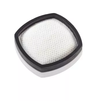 Microfiltru MIF LEIFHEIT pentru aspiratorul cu acumulator Regulus PowerVac 2in1 – filtru de schimb lavabil și reutilizabil, reține praful fin, alergenii și părul de animale, alb/gri