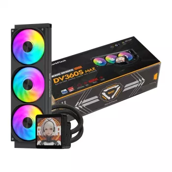 DarkFlash DV360S MAX 360mm ARGB AIO Cooler lichid pentru CPU - negru