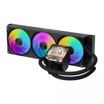 DarkFlash DV360S MAX 360mm ARGB AIO Cooler lichid pentru CPU - negru