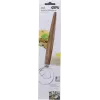 Tel de frământat danez GEFU NEDO 14353, oțel inoxidabil și lemn, 33 cm