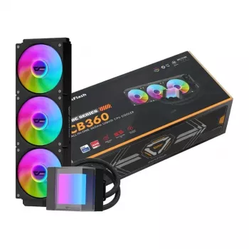 DarkFlash CB360 360mm ARGB Cooler lichid pentru CPU - negru