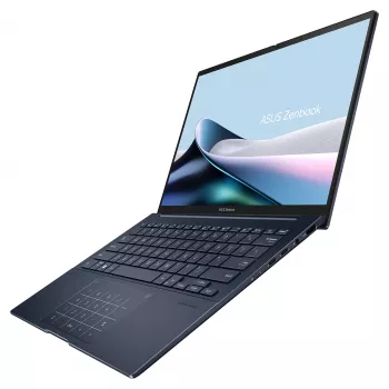 Laptop ASUS Zenbook 14 UX3405CA-ISSQD0X, 14 inch WUXGA OLED, Intel Core Ultra 7 255H, 16 GB LPDDR5x, 512 GB SSD, Windows 11 Pro, tastatură franceză AZERTY