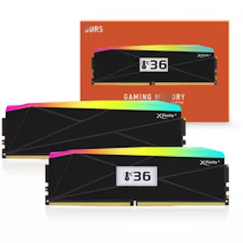 Memorie RAM V-Color Manta XFinity+ aRGB DDR5-8000, CL40, EXPO - kit dual 32 GB, negru