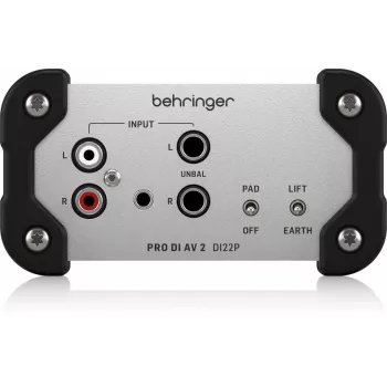 Cutie DI pasivă stereo Behringer DI22P