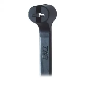 Colier de cablu ABB Ty-Rap TY242MX, rezistent la UV, 208 x 3,6 mm, negru