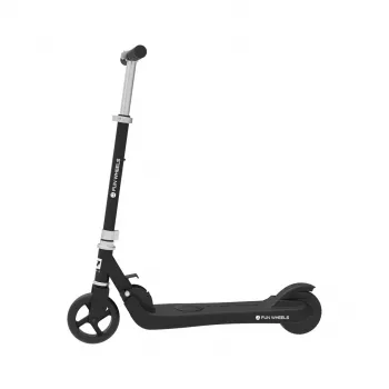 Trotinetă electrică REBEL FUN WHEELS BLACK 250W 25km/h anvelope pline 8