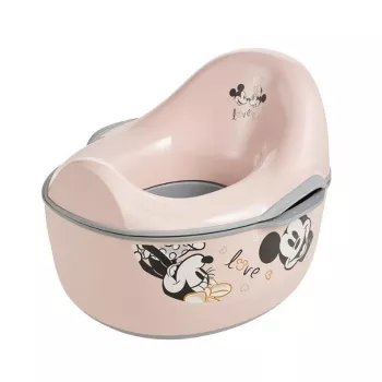 Sistem de învățare a folosirii oliței 4 în 1 KEEEPER Kasimir Minnie Mouse, roz