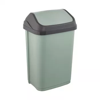 KEEEPER Swantje Coș de gunoi 25L cu capac basculant, Verde