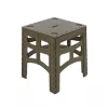 Masă de camping pliabilă KEEEPER Timo M, oliv, aluminiu, sarcină 80 kg, 46,5x44,5x55 cm