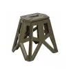 Scaun de camping pliabil KEEEPER Tom, oliv, capacitate de încărcare 120 kg, 29 x 20 x 39 cm