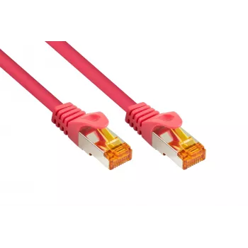Kabelmeister Cablu patch Cat.7 S/FTP, manta TPE, Magenta, 5m