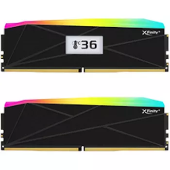 V-Color Manta XFinity+ aRGB 32 GB (2 x 16 GB) DDR5-6400 CL32 kit memorie desktop, Intel XMP 3.0 / AMD EXPO, negru