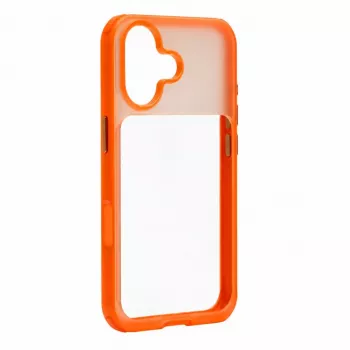 Evelatus Apple iPhone 17 LiveCase husă hibridă cu suport PC+TPU portocaliu