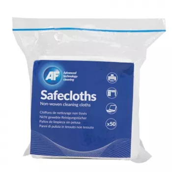 Lavete de curățare fără scame AF Safecloths 34cm x 32cm 50 buc. pentru ecrane și optică