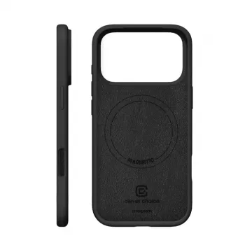 Crong Color Cover Magnetic Case for iPhone 18 Pro Max / 17 Pro Max (Black)