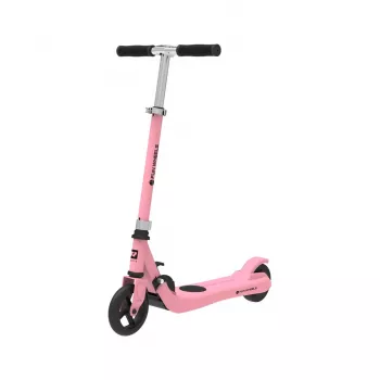 Trotinetă electrică pentru copii REBEL FUN WHEELS PINK 120W 12 km/h autonomie 10 km