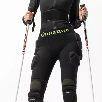 Protecții de șold Qunature Ski Advanced XL, negru