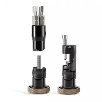 Multitool pentru bicicletă ROCKBROS ROAD TO SKY VK-KC10 6-in-1 ascuns în ghidon, maro