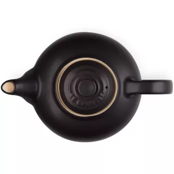 Ceainic din gresie Le Creuset 1,3L, negru