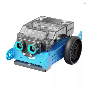 Kit robot xTool mBot2 Rover | CyberPi ESP32-WROOM-32E | robot de programare STEM cu senzori, Wi-Fi, Bluetooth 5.0, Python și mBlock | de la 8 ani