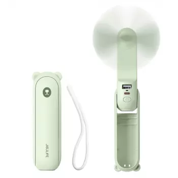 Ventilator de mână Jisulife 8, verde