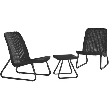 Set de mobilier de grădină KETER Rio Patio Set, gri