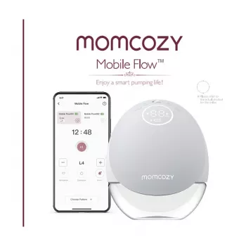 Momcozy - M9 Freihändige Milchpumpe - Rot