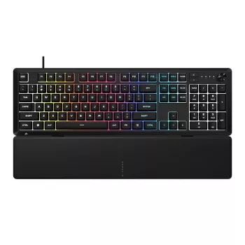 CORSAIR SKIFF 100 Tastatură gaming cu fir cu iluminare RGB pe 10 zone negru