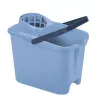 Găleată dreptunghiulară MERY 12L cu buton albastru