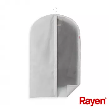 Husă de haine RAYEN S Premium gri 60x100cm