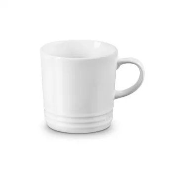 Cană din gresie LE CREUSET 350 ml alb