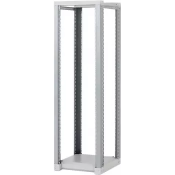 Dulap rack de perete Triton RSX-27-XD6-CXX-A1 27U 19 inch 600x600mm, cadru pivotant din două părți, gri deschis