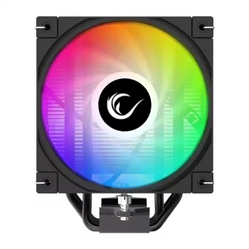 Cooler CPU cu aer Rampage RM-C180 FROSTY ARGB 120mm, 180W TDP, negru