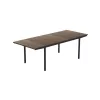 Masă de grădină extensibilă KETER Deco Porto Nova Extendable 160-240, nuc/negru