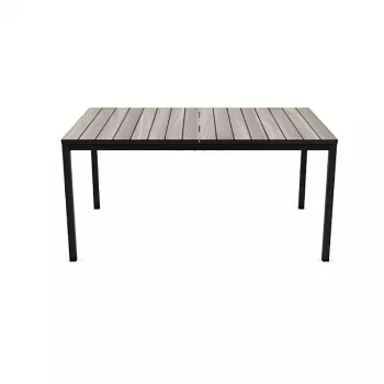 Masă de grădină KETER Deco Porto Nova 160, gri/negru