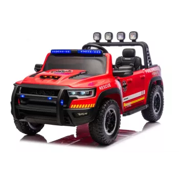 Mașină de pompieri cu baterii LEAN CARS RAM ZB629-F
