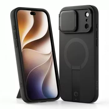TECH-PROTECT KEVLAR AURA MAGSAFE IPHONE 17 PRO / 18 PRO NEGRU