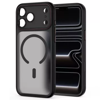 TECH-PROTECT MAGCAM MAGSAFE IPHONE 17 PRO / 18 PRO NEGRU MAT/ROȘU