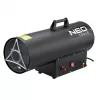 NEO TOOLS 90-085-01 încălzitor pe gaz 50 kW cu termostat, IPX4, GPL, debit de aer 1000 m³/h, include regulator și furtun