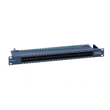 EMITERNET panou telefonic/ISDN 19 inch 50xRJ45 (1U) albastru FN/TEL/FA850KT5084BK