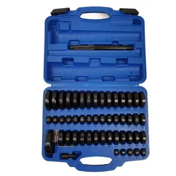 Extractor bucșe rulment cu adaptoare de presare 52 piese 18-74mm argintiu
