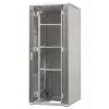 EMITER EM/SH05D-8042 dulap server independent 42U 800x1000x1980mm ușă din sticlă/oțel negru