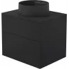 Corp de mobilier suspendat pentru lavoar DEANTE SDNB6SNU4B cu bazin din granit integrat 360 mm, alb
