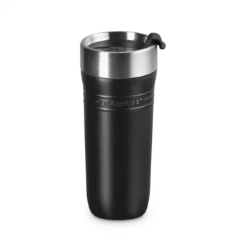 Cană termică LE CREUSET ON THE GO 350 ml negru mat