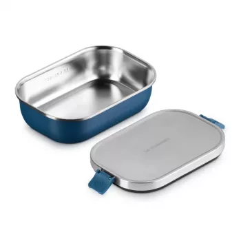LE CREUSET cutie de prânz ON THE GO 900ml albastru